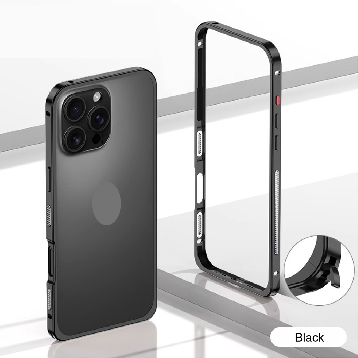 Premium Metal Frame Heat Dissipation Phone Case