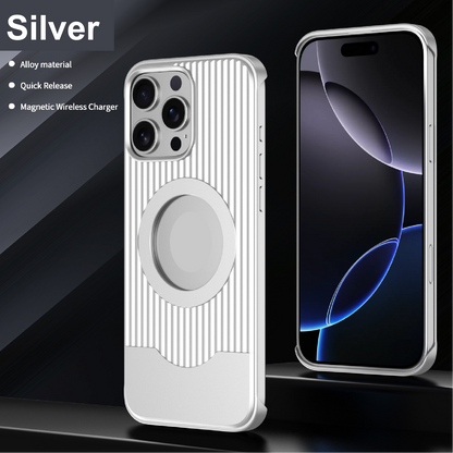 Luggage Style Telescopic Bracket Metal Magnetic Phone Case