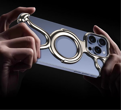 Special Shaped Liquid Metal Magnetic Phone Case