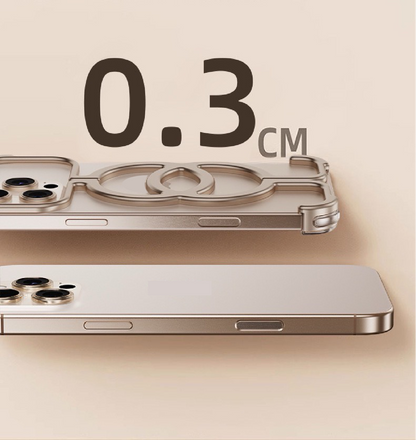 Personalized Chanel Magnetic Metal Mobile Phone Case