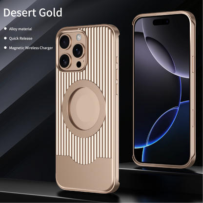 Luggage Style Telescopic Bracket Metal Magnetic Phone Case