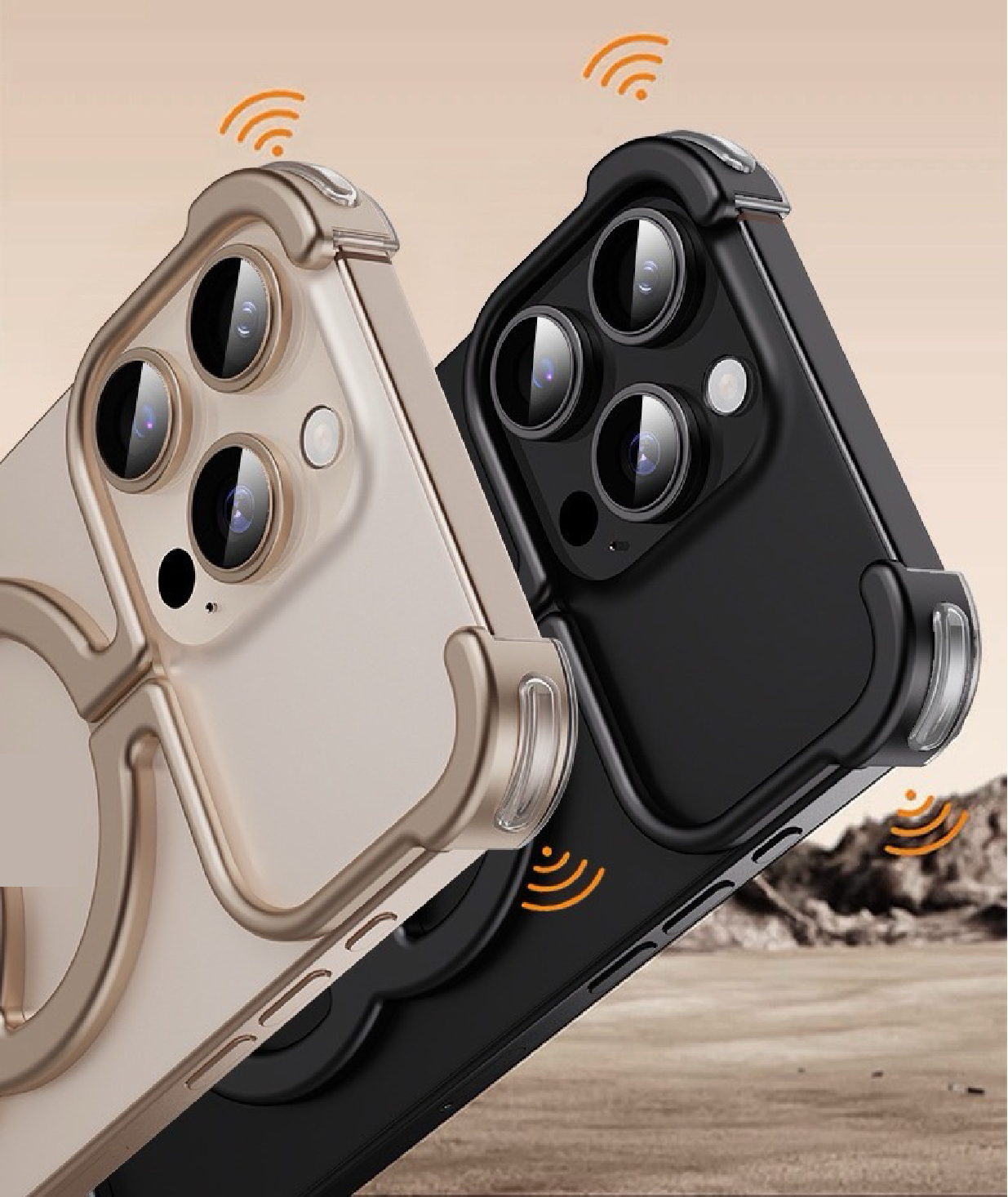 Personalized Chanel Magnetic Metal Mobile Phone Case