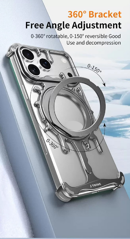 New Design Personalized Glacier Series Magnetic Phone Case