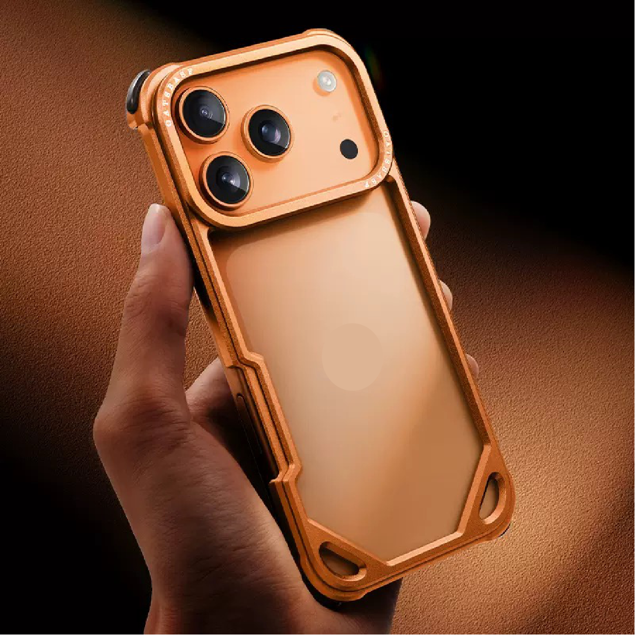 Metal Frame Airbag Anti-fall Mobile Phone Case