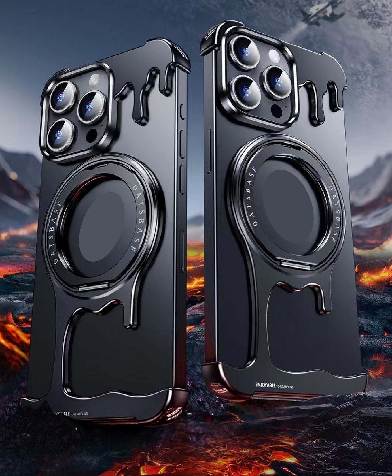 Legendary Borderless Liquid Metal Magnetic Phone Case