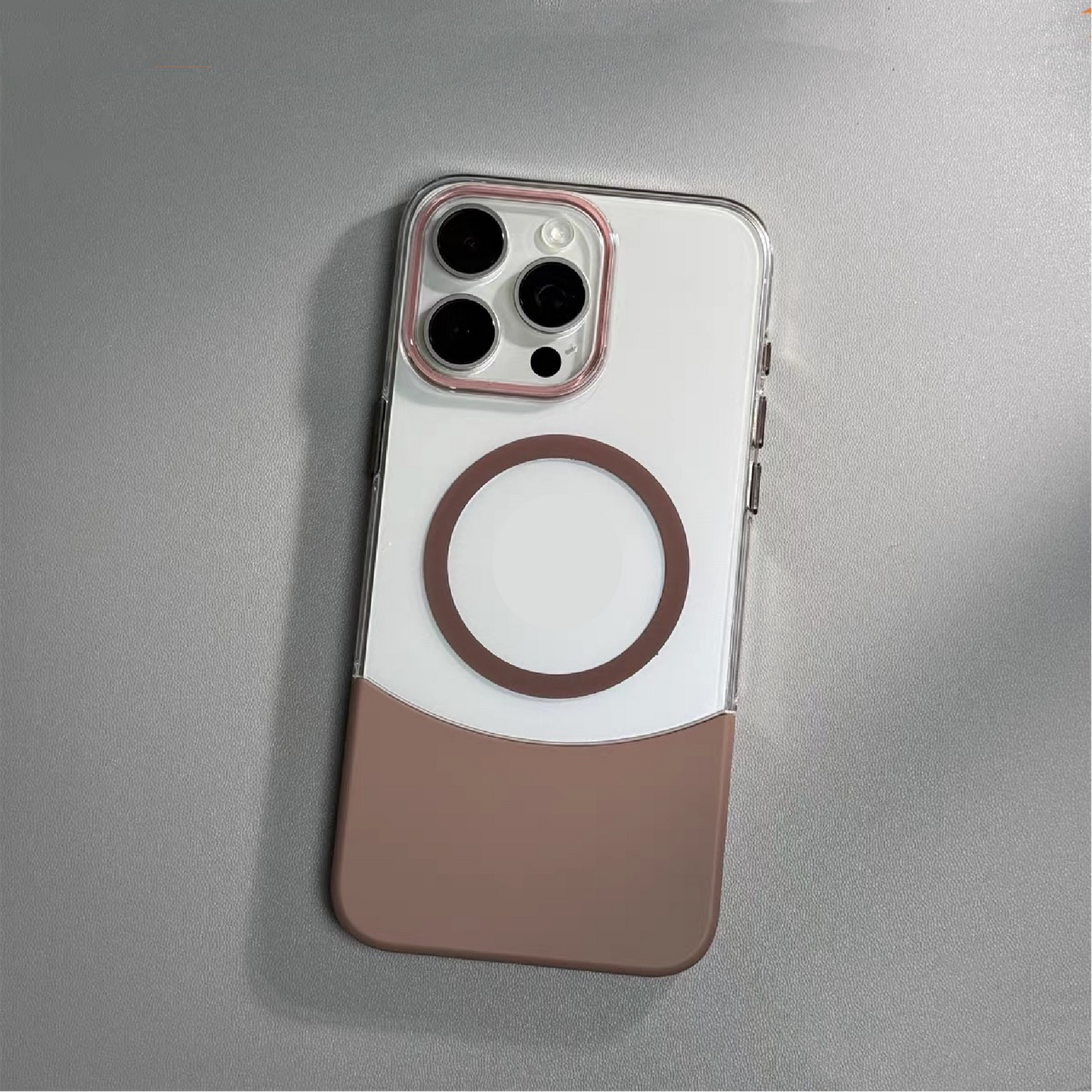 2-in-1 Spliced Magnetic Phone Case