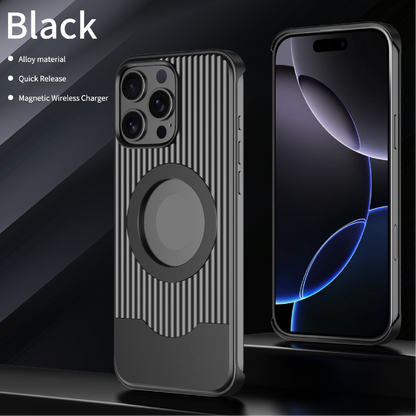 Luggage Style Telescopic Bracket Metal Magnetic Phone Case