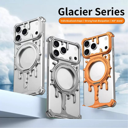 New Design Personalized Glacier Series Magnetic Phone Case