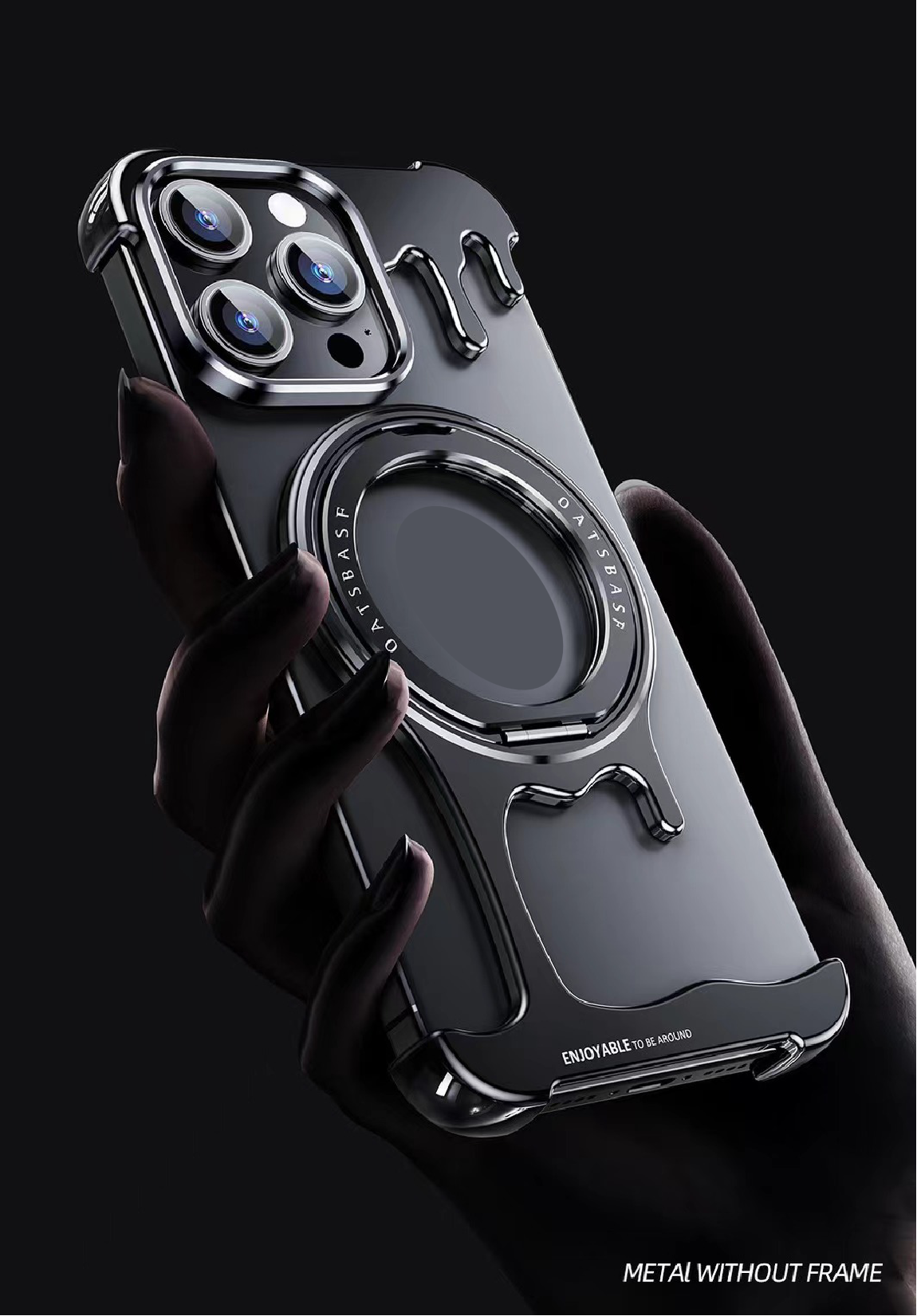 Legendary Borderless Liquid Metal Magnetic Phone Case