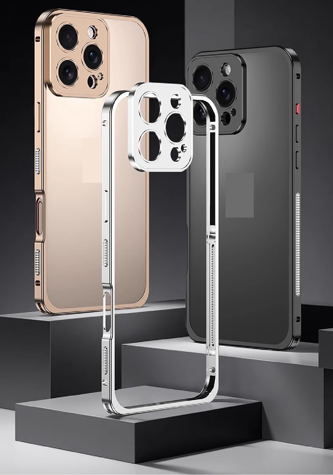 Premium Metal Frame Heat Dissipation Phone Case