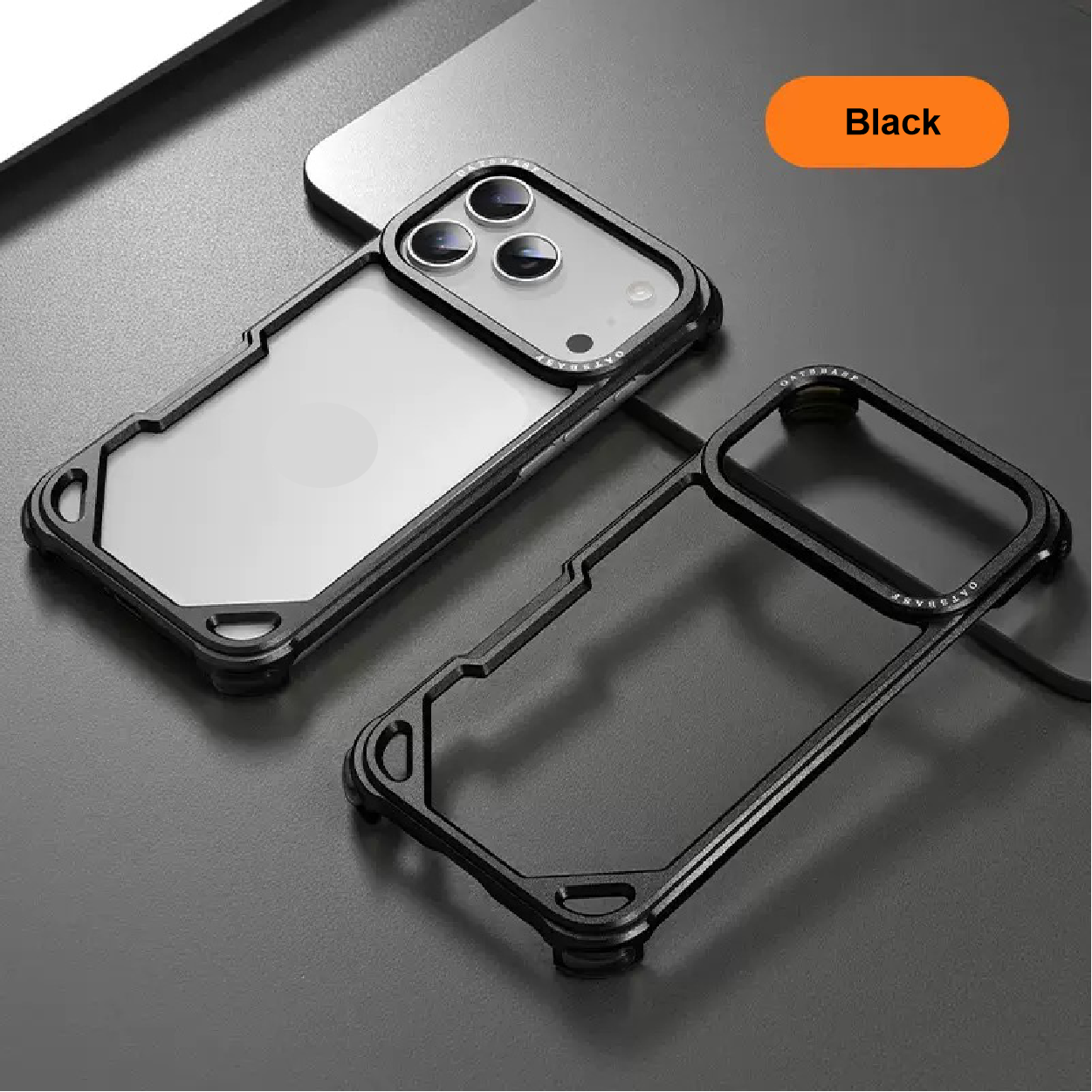 Metal Frame Airbag Anti-fall Mobile Phone Case