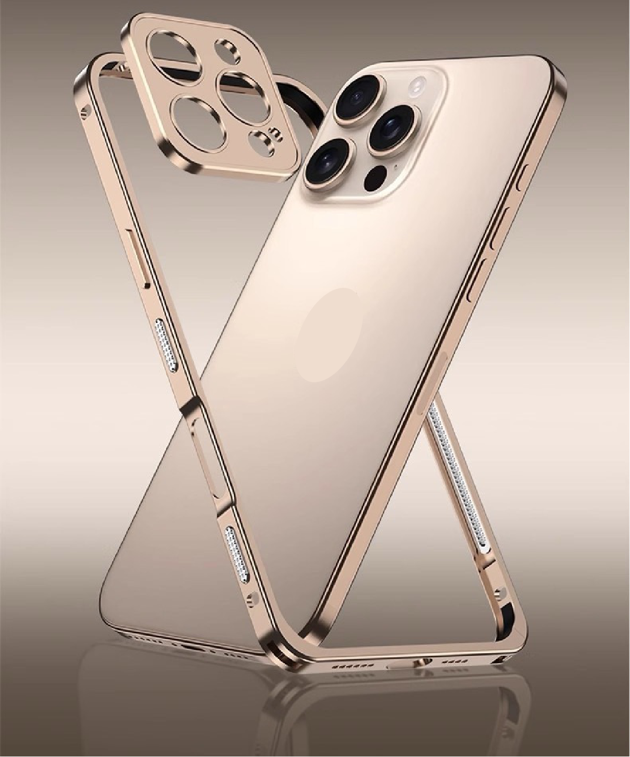 Premium Metal Frame Heat Dissipation Phone Case