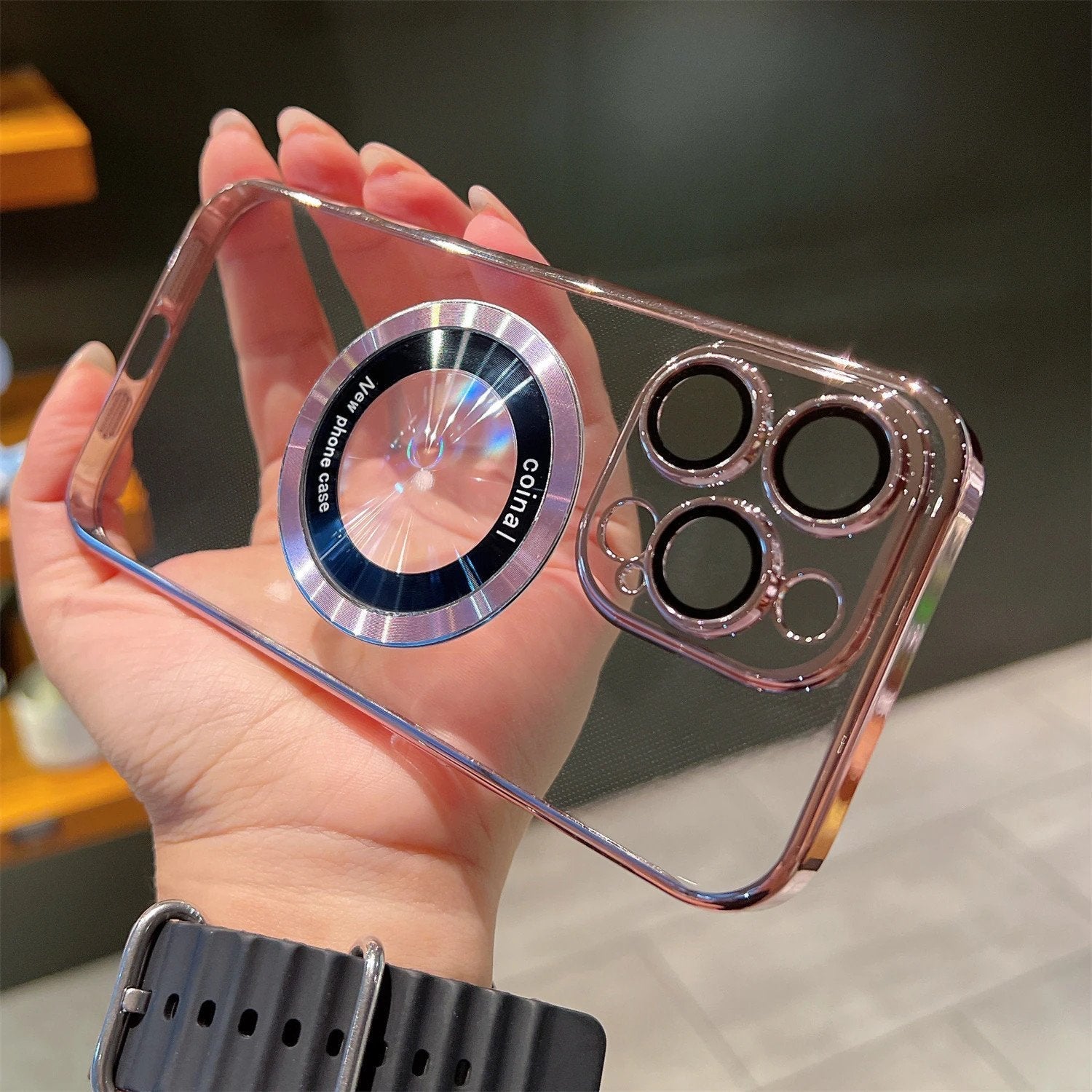 Transparent Magnetic iPhone Case-50% Off