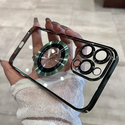 Transparent Magnetic iPhone Case-50% Off