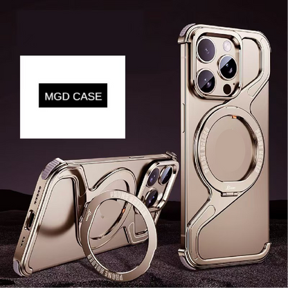 New Z-shaped Metal Magnetic Phone Case