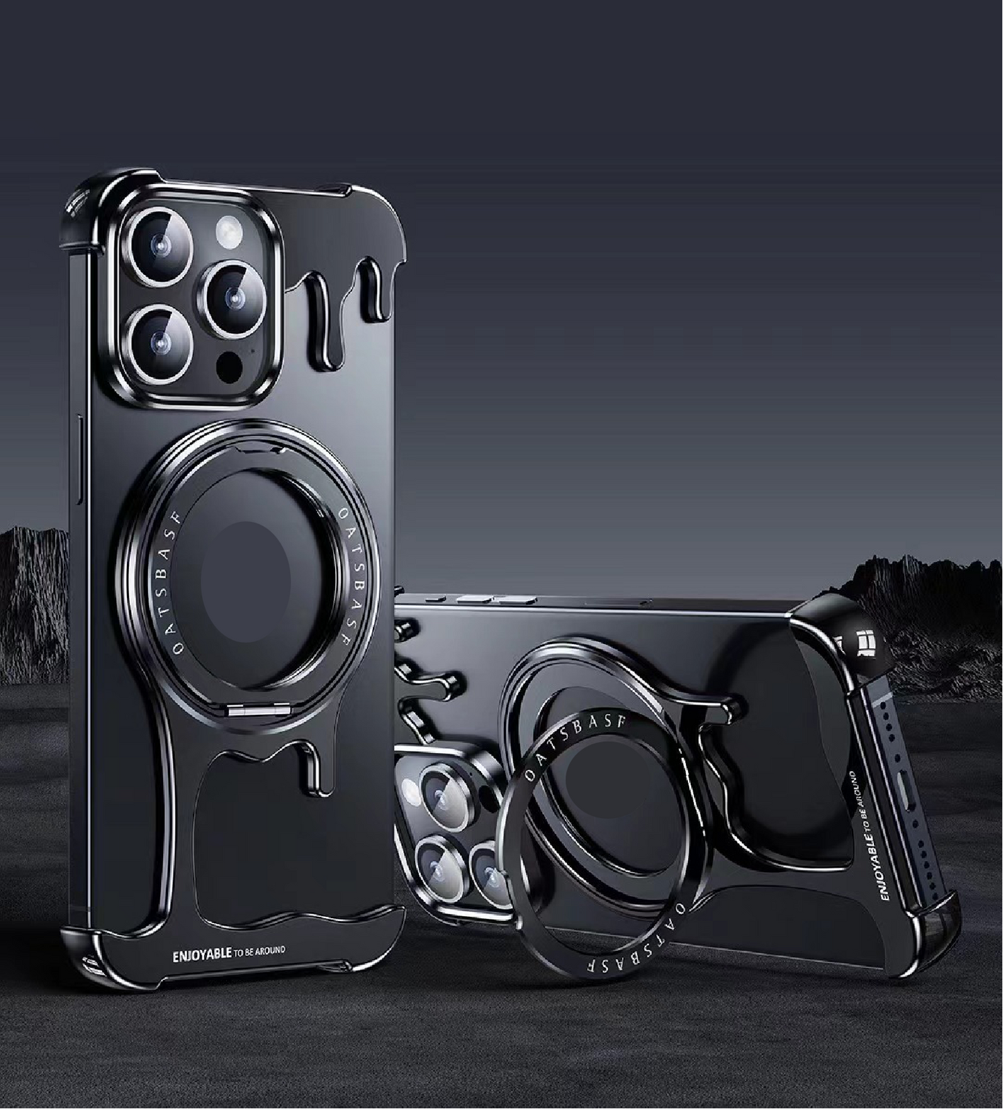 Legendary Borderless Liquid Metal Magnetic Phone Case