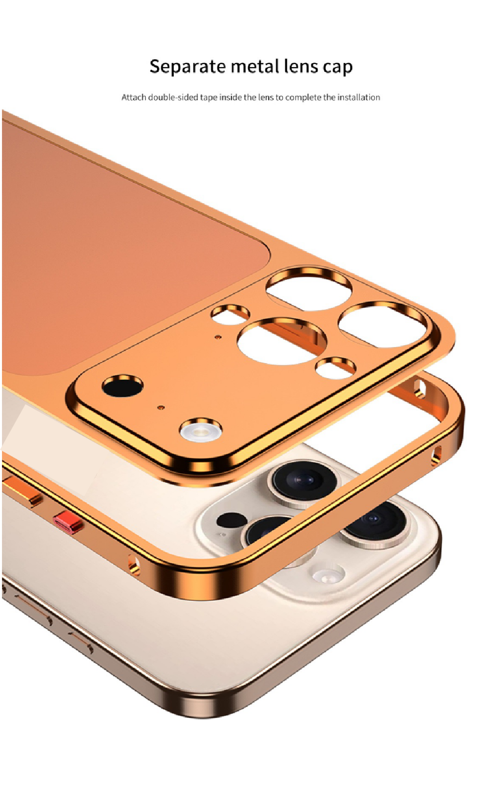 Metal frosted back panel heat dissipation frame magnetic phone case