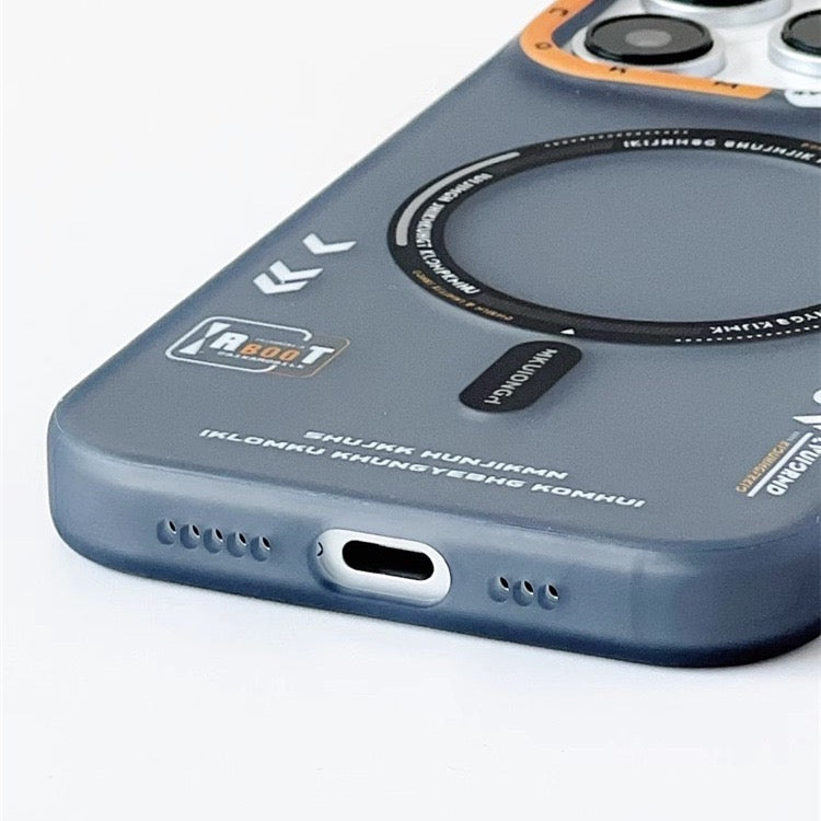Tech Style Magnetic Frosted Phone Case