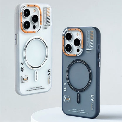 Tech Style Magnetic Frosted Phone Case