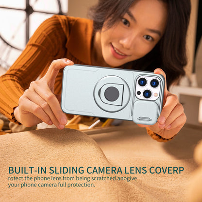 Lens Protection Ring Holder Magnetic Phone Case