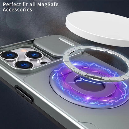 Lens Protection Ring Holder Magnetic Phone Case