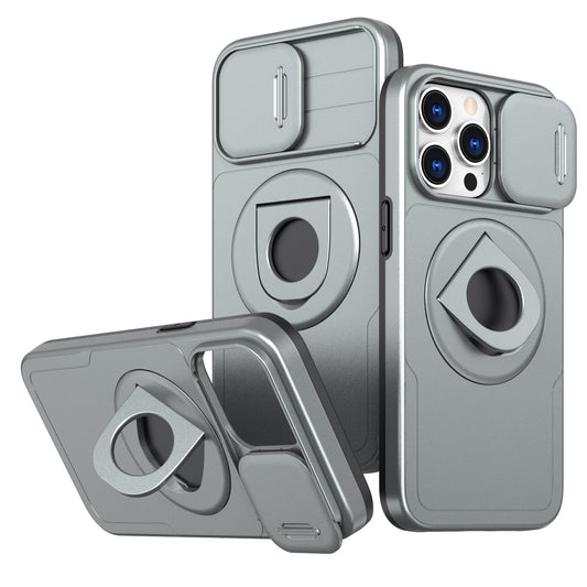 Lens Protection Ring Holder Magnetic Phone Case