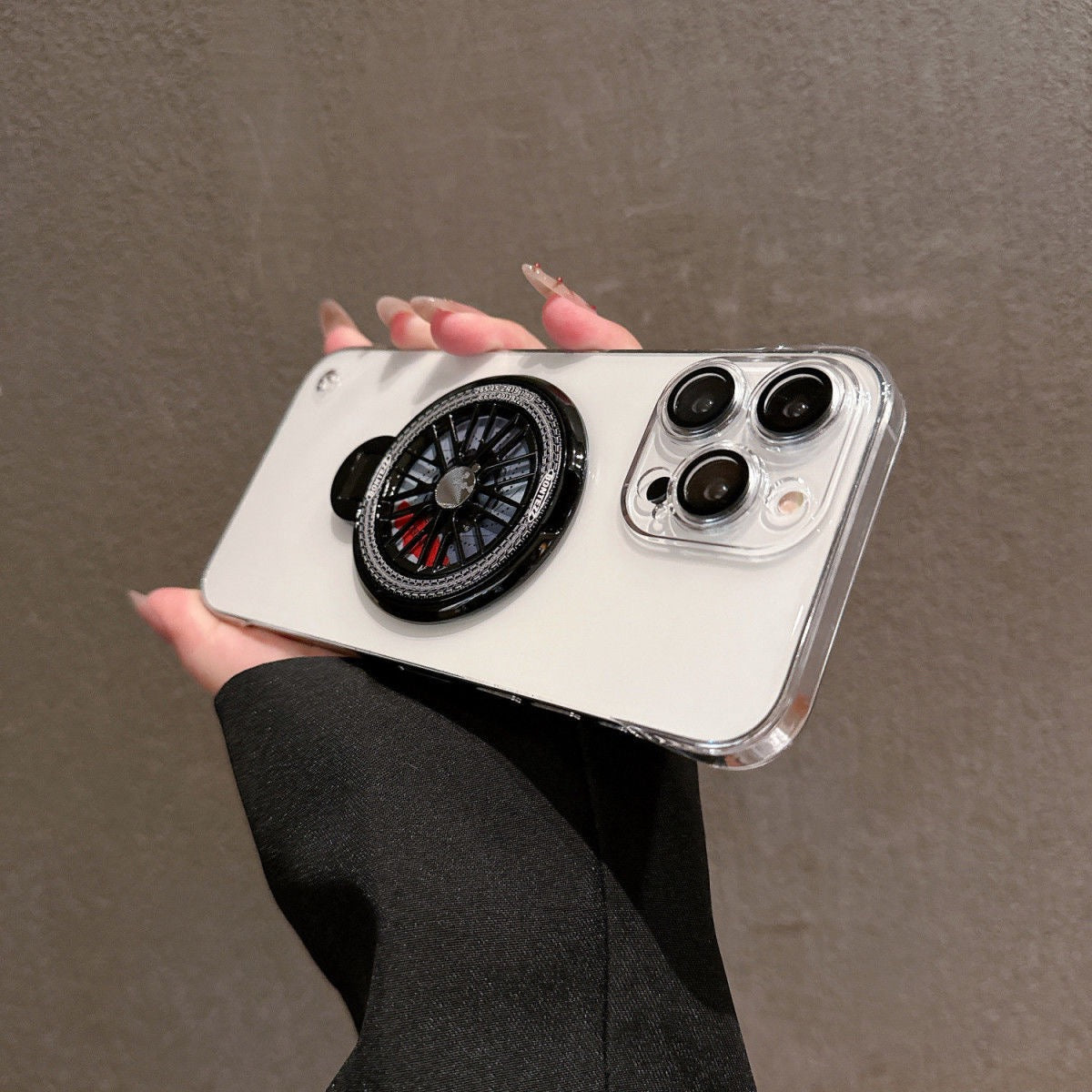 Frameless Rotating Gyroscope Phone Case