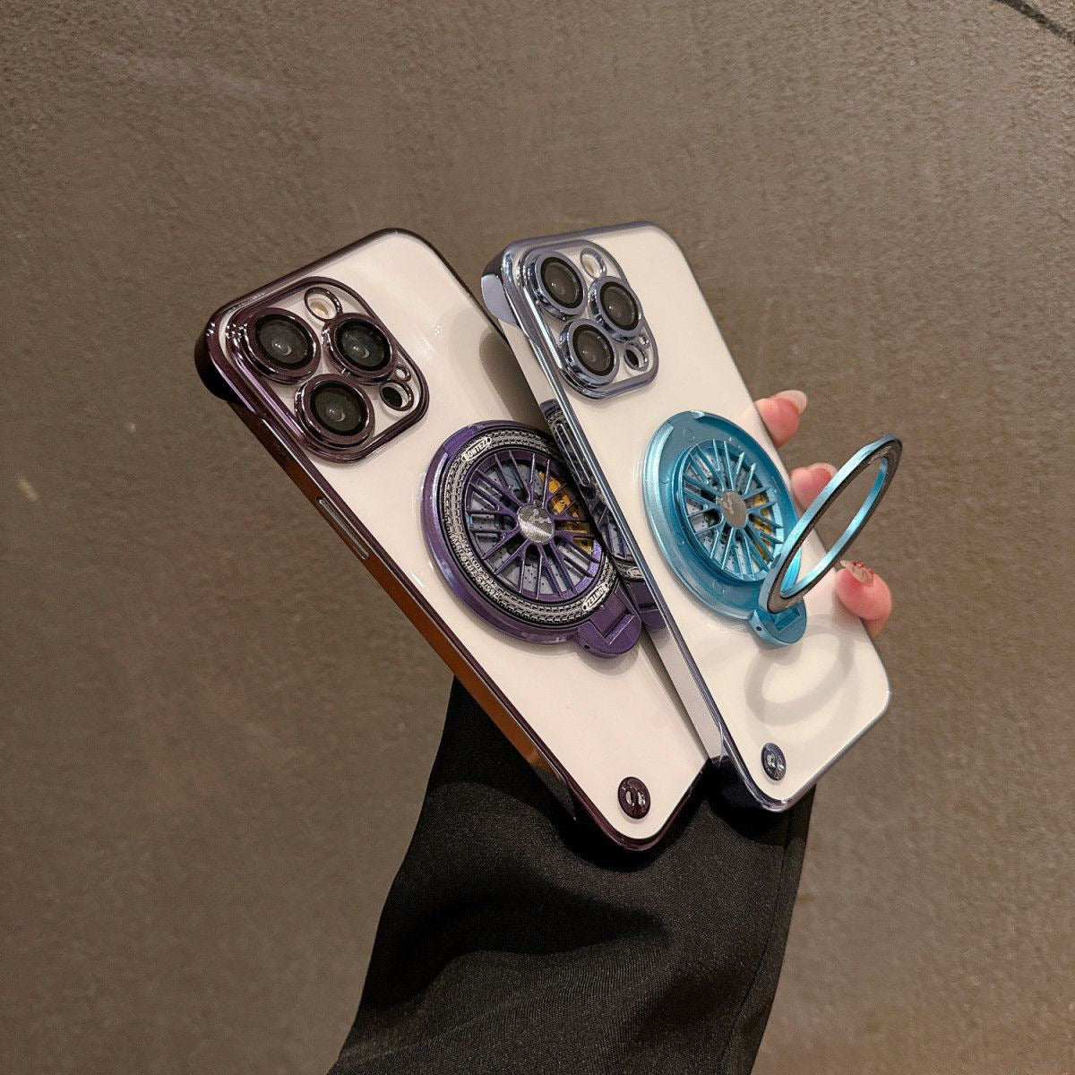 Frameless Rotating Gyroscope Phone Case