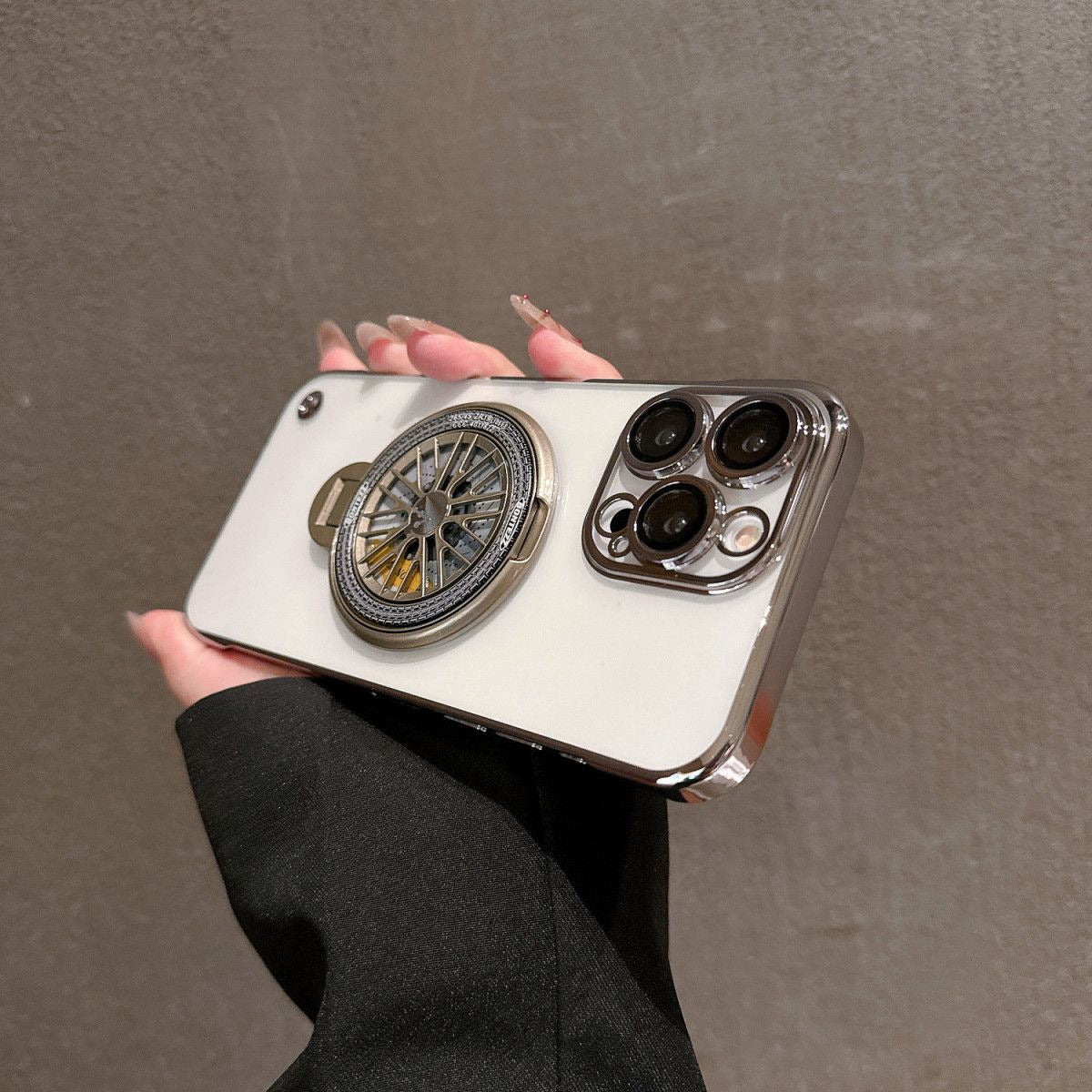 Frameless Rotating Gyroscope Phone Case