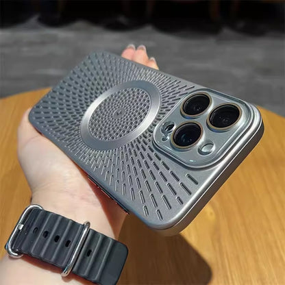 Ice Cooling Frosted Magnetic Phone Case