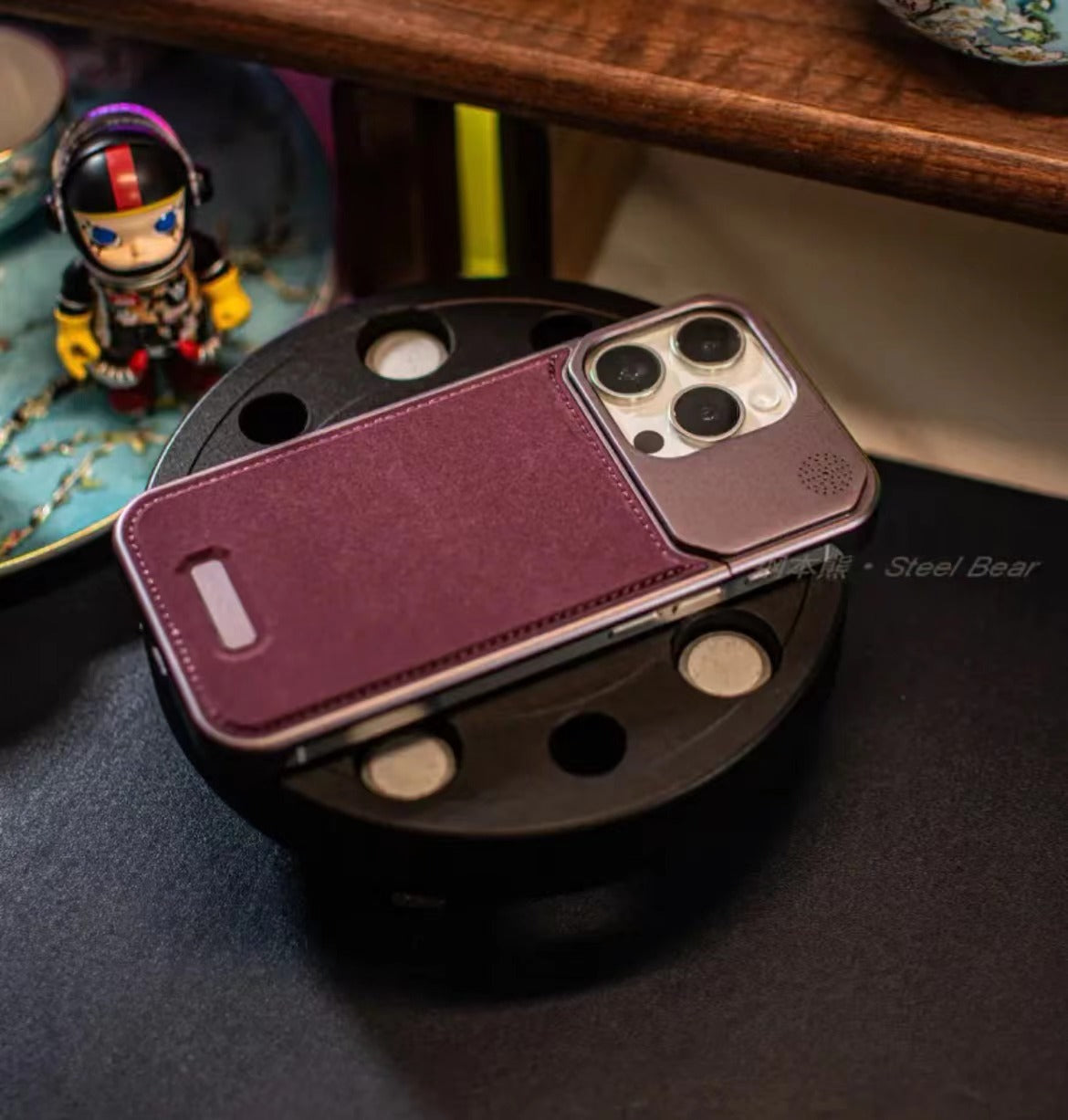 Personalized Knitted Twill Fragrance Magnetic Phone Case