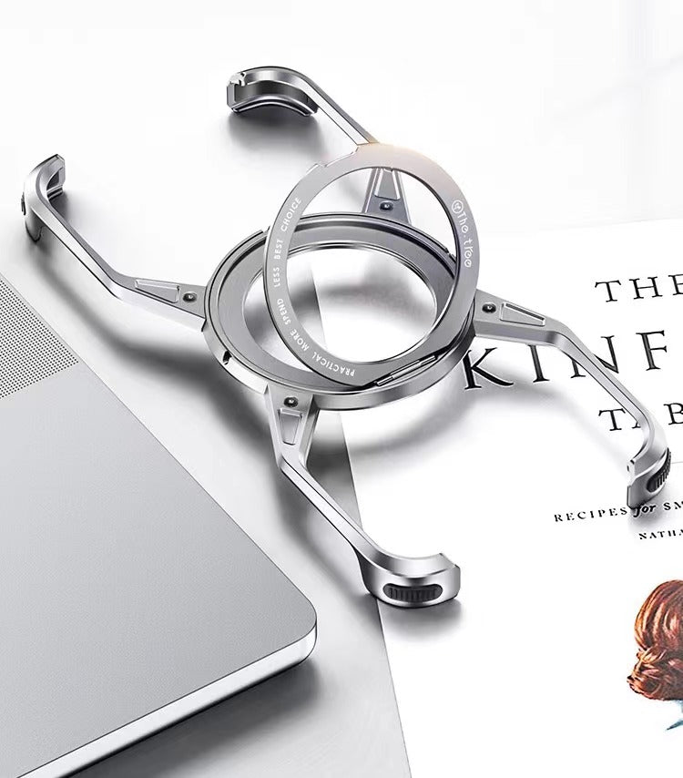 Unique X Metal Rotating Bracket Magnetic Phone Case
