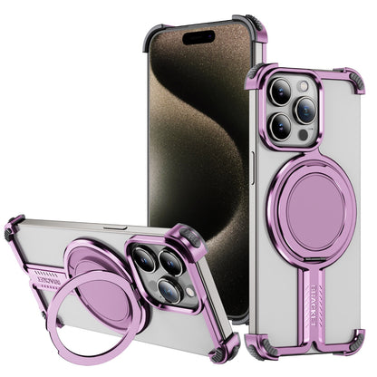Personalized Skeleton Rotating Magnetic Holder Phone Case