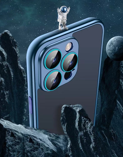 Matte Electroplated Frame Phone Case