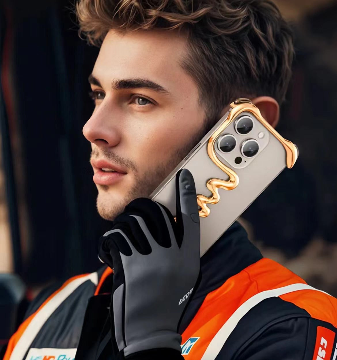 Limited Art Frameless Aluminum Alloy Phone Case