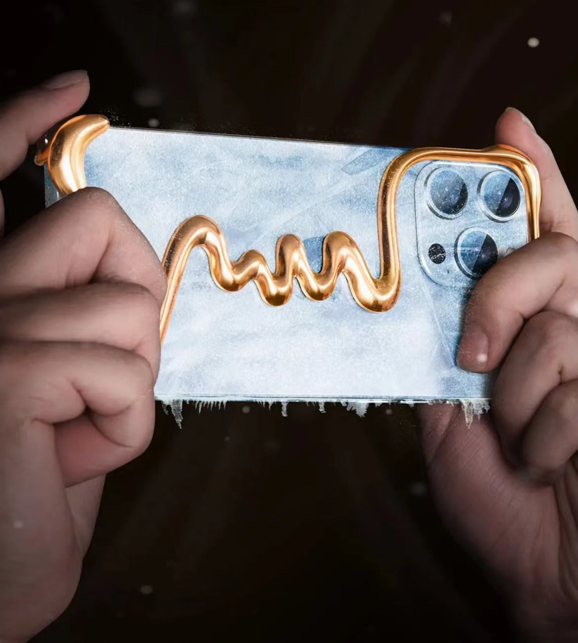 Limited Art Frameless Aluminum Alloy Phone Case