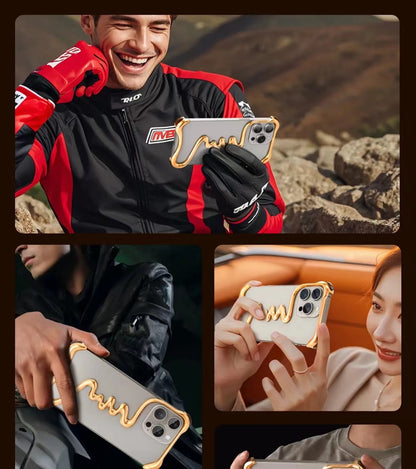 Limited Art Frameless Aluminum Alloy Phone Case