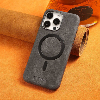 New Business Suede Magnetic Phone Case