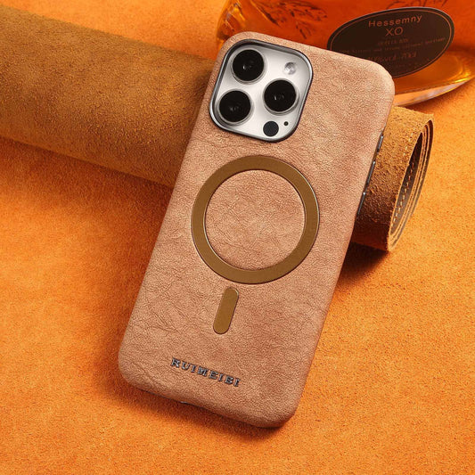 New Business Suede Magnetic Phone Case