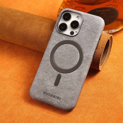 New Business Suede Magnetic Phone Case