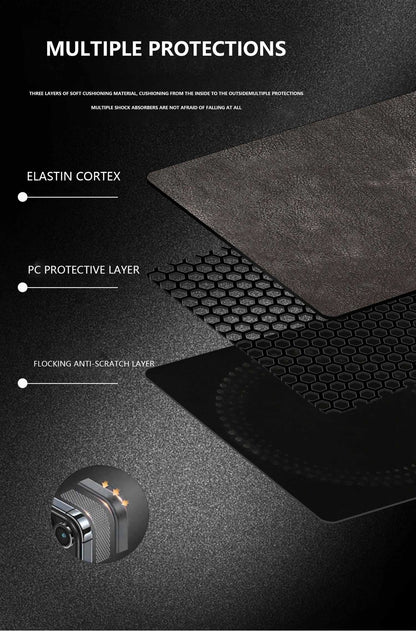 New Business Suede Magnetic Phone Case