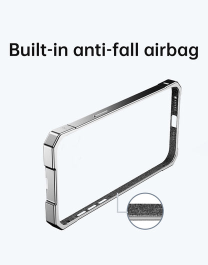 Magnetic Alloy Frame Mobile Phone Case