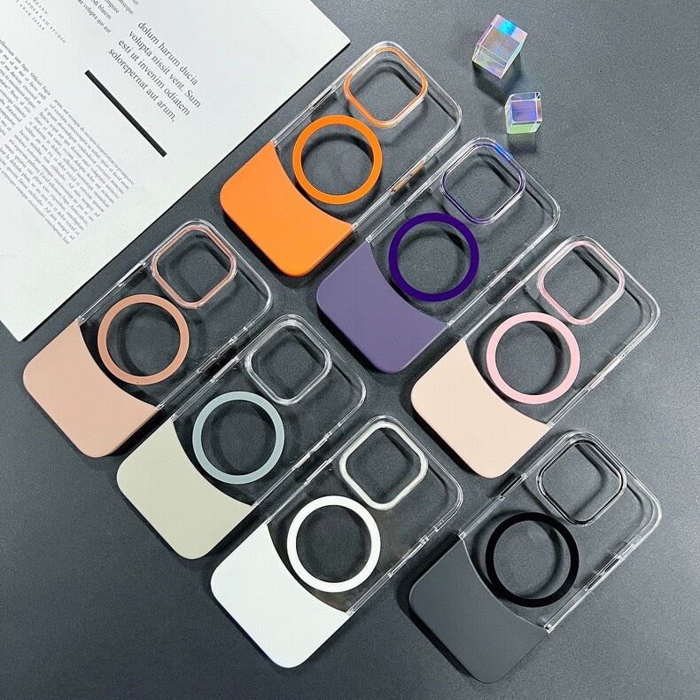 2-in-1 Spliced Magnetic Phone Case
