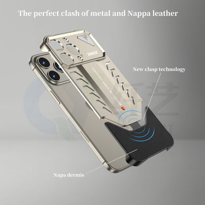 2025 New Supercar Design Metal Heat Dissipation Phone Case