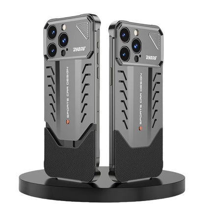 2025 New Supercar Design Metal Heat Dissipation Phone Case