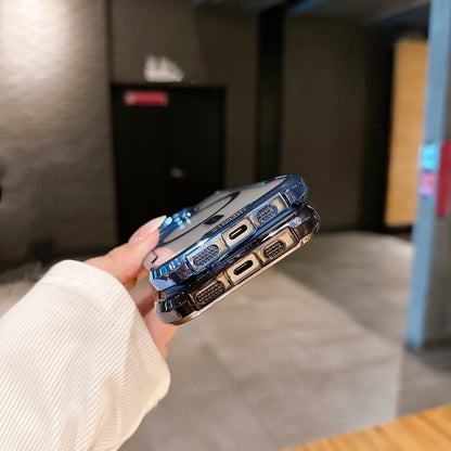 Electroplated Slim Waist Anti-fall Magnetic Phone Case