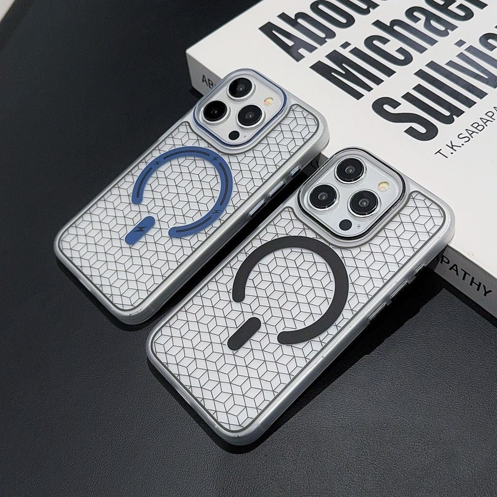 Lightning Frosted Magnetic Phone Case