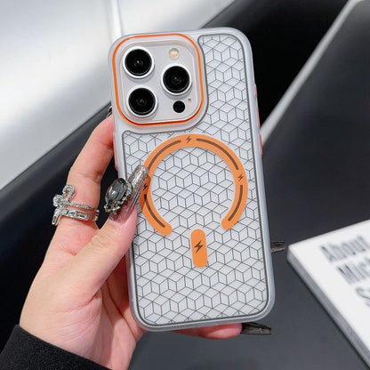 Lightning Frosted Magnetic Phone Case