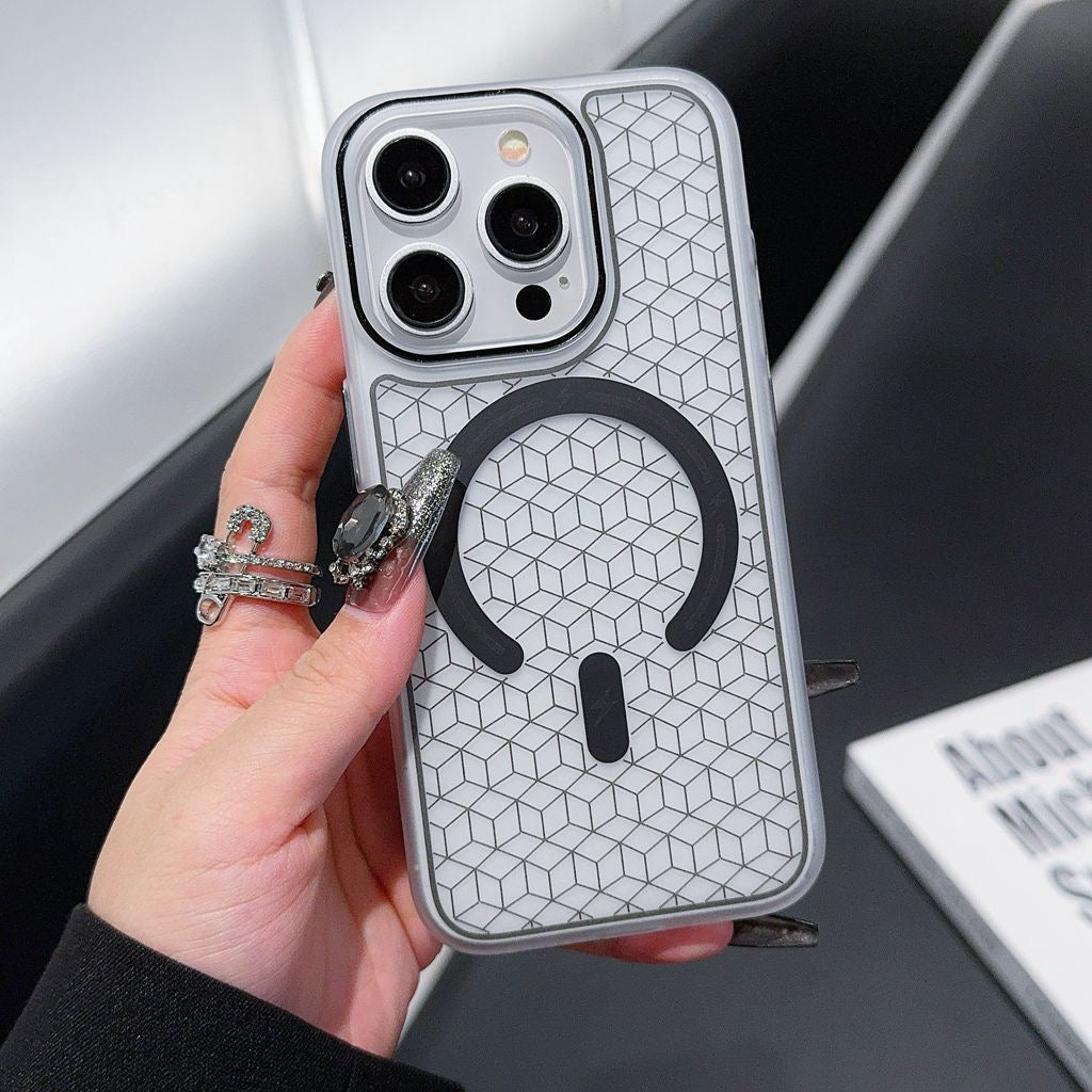 Lightning Frosted Magnetic Phone Case