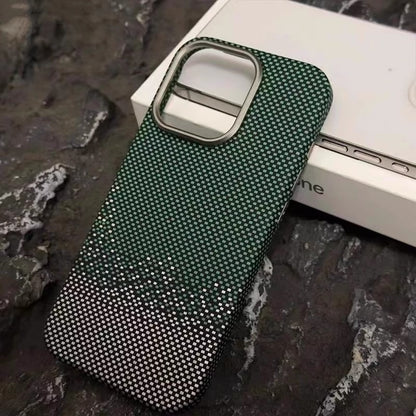 Carbon Fiber Textured Magnetic Anti-fall Phone Case